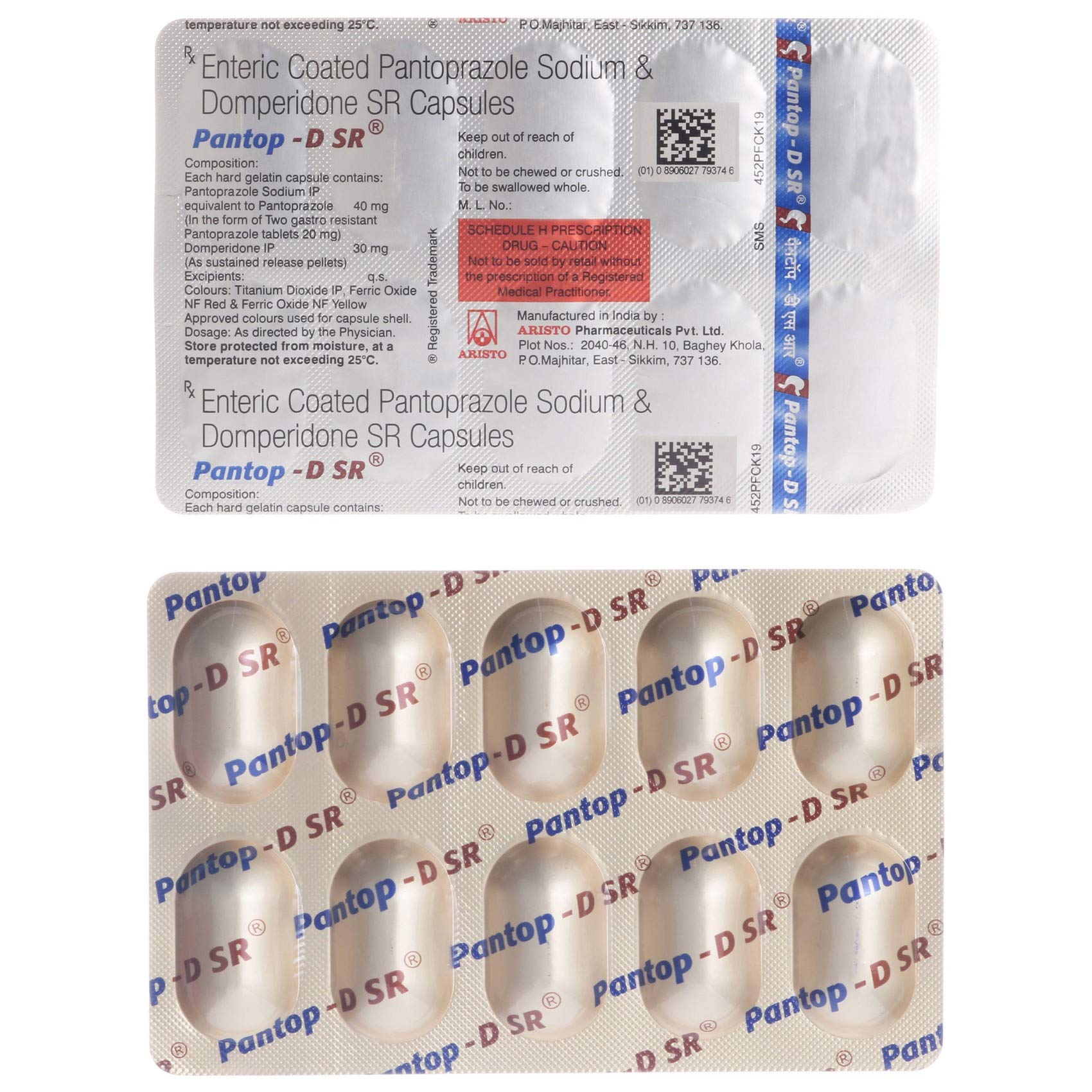 Pantop Dsr Capsule 10's