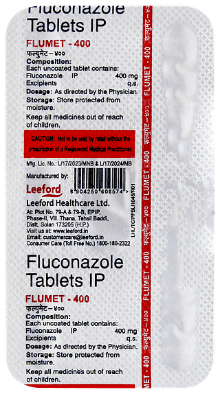 FLUMET 400 Tablet 1's