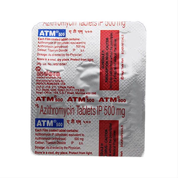 ATM 500mg Tablet 5'S