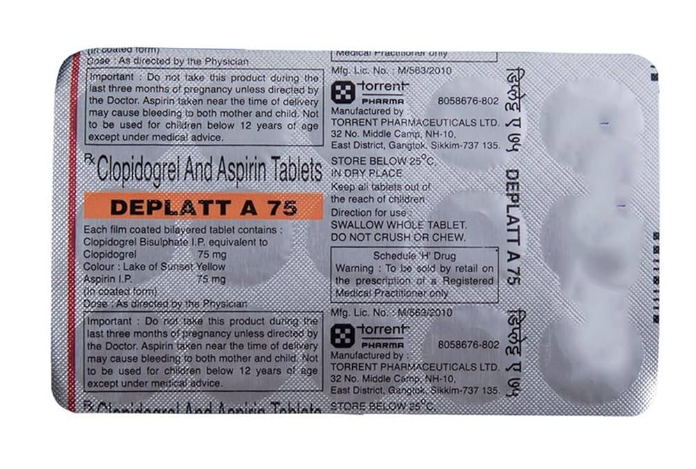 Deplatt A 75mg Tablet 15's