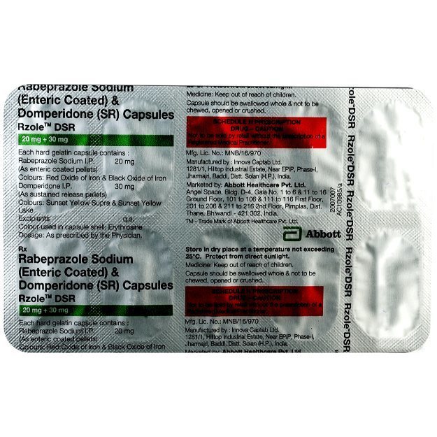 Rzole Dsr Capsule 10's