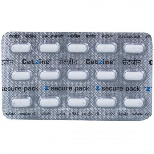CETZINE 10mg Tablet 15's